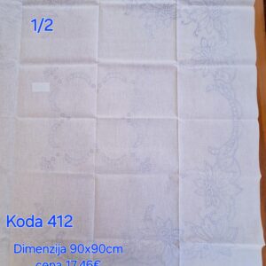 Prt za vezenje 90x90cm, 412