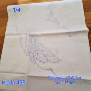 Prt za vezenje 90x90cm 425