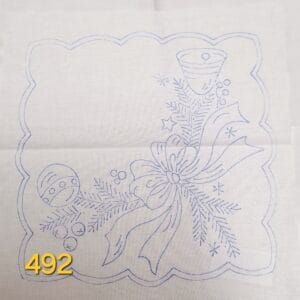 Prt za vezenje 25x25cm, 492