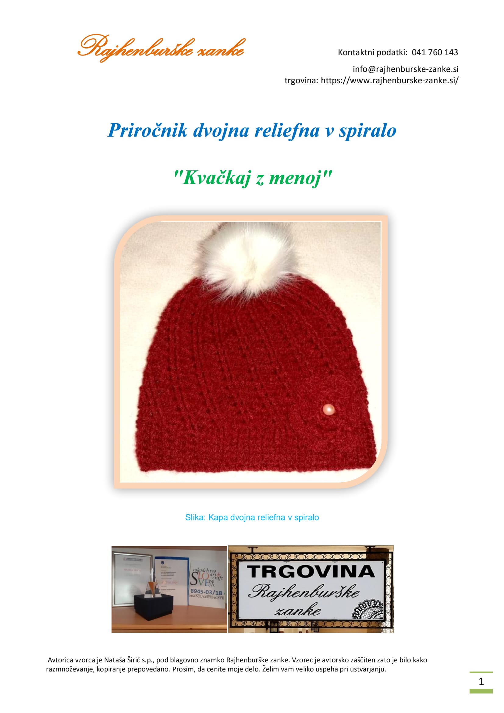 N016_Navodila za kvačkat Kapa dvojna relijefna v spiralo_CIP