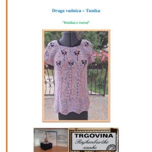 Navodila za kvačkat Druga vadnica - Tunika