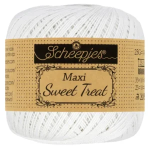 Scheepjes Maxi Sweet Treat 5g, 140m - 106 Snow White