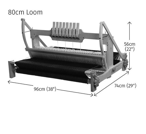 Namizne statve 8 gredi 80cm